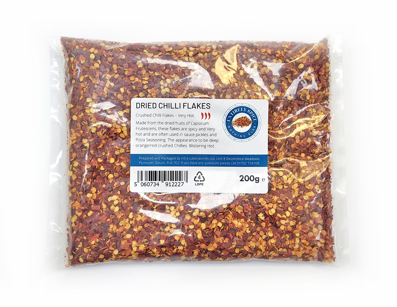 Dried Chilli Flakes 200g